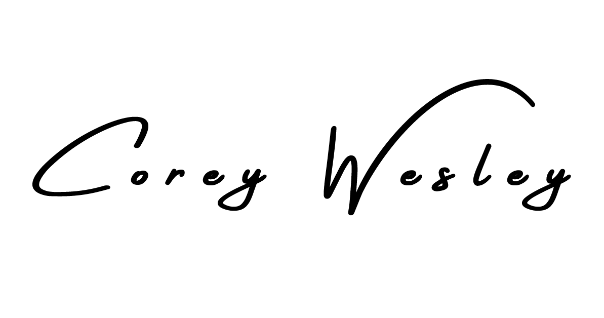 Corey Wesley signature