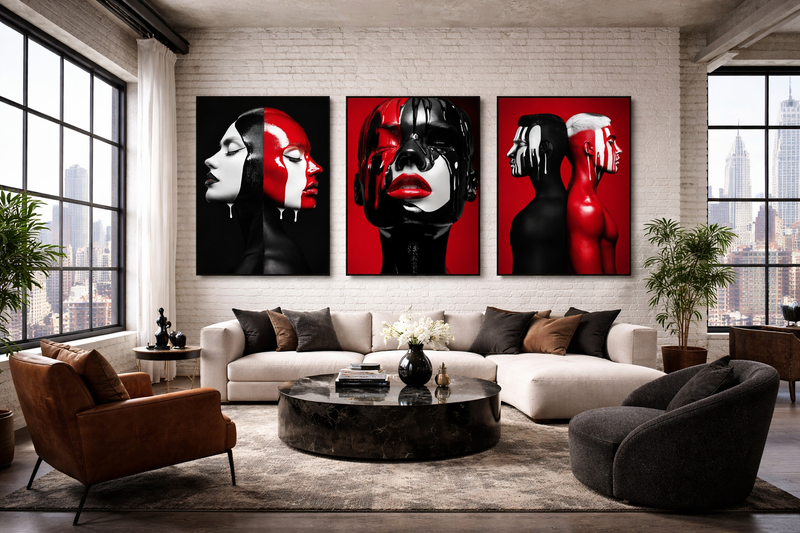 How to Choose Contemporary Fine Art Without Matching Your Decor