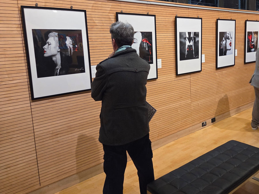 Installation view from Unapologetic Faces: The Cost of Being Seen