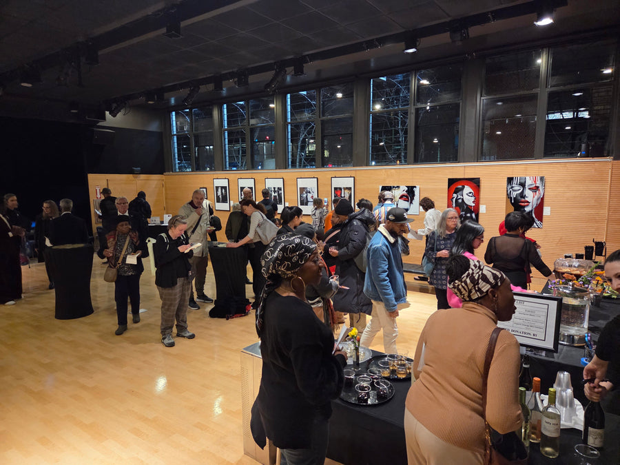 Installation view from Unapologetic Faces: The Cost of Being Seen