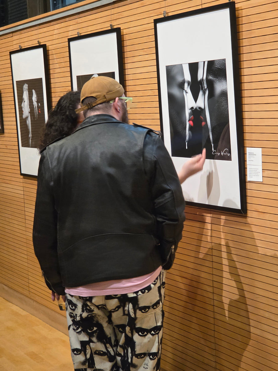 Installation view from Unapologetic Faces: The Cost of Being Seen