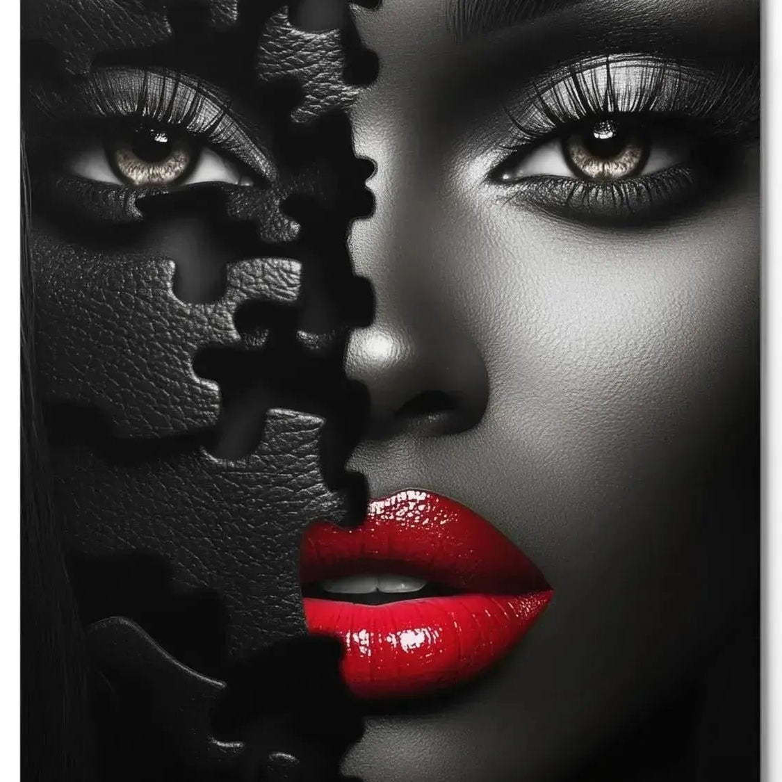 Complexity — one of one aluminum artwork by Harlem artist Corey Wesley, 24x36, Milton Wes Art NYC