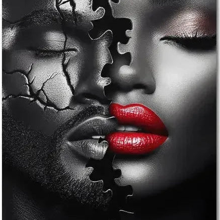 Complex — one of one aluminum artwork by Harlem artist Corey Wesley, 24x36, Milton Wes Art NYC