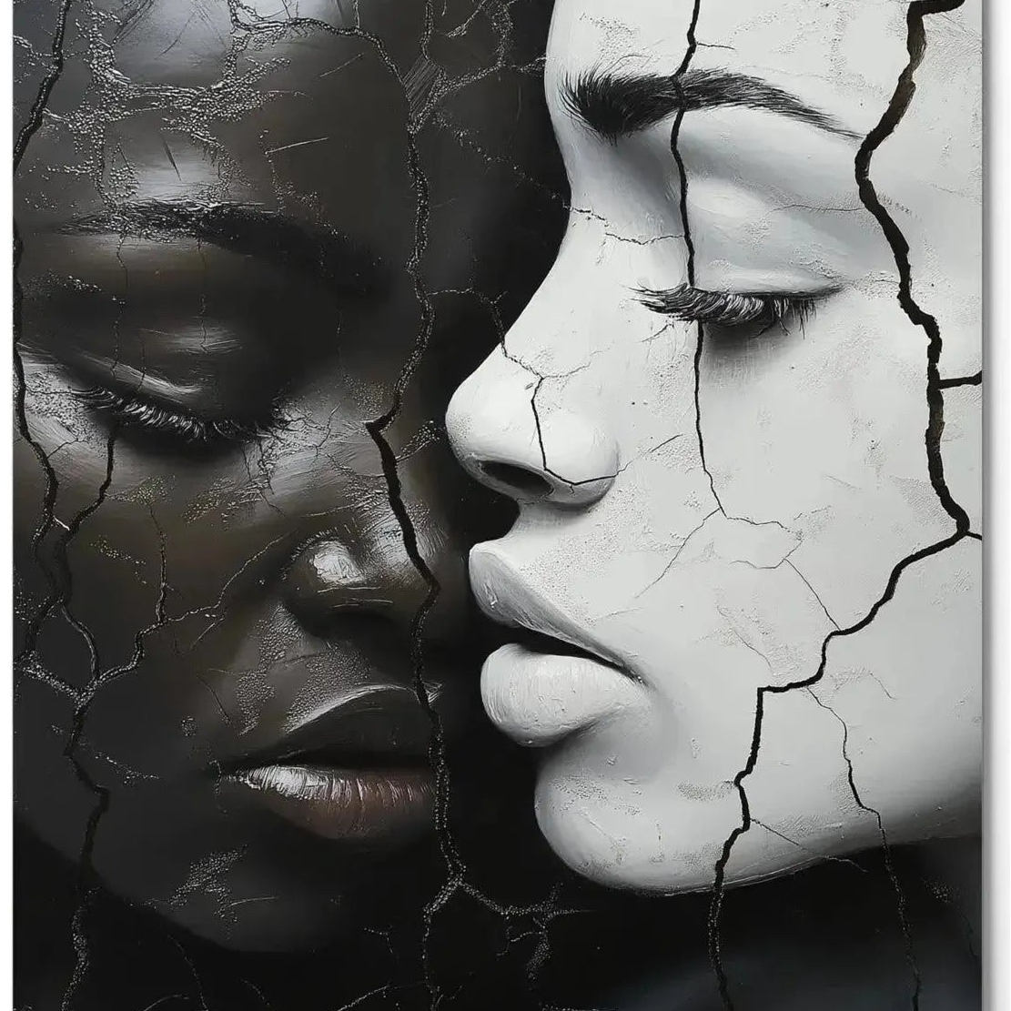 Harmony — one of one aluminum artwork by Harlem artist Corey Wesley, 24x36, Milton Wes Art NYC