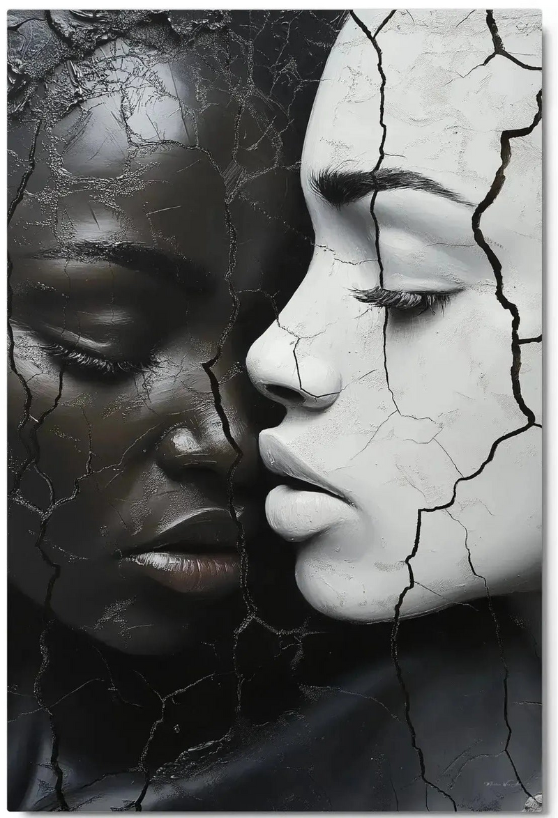 Harmony by Corey Wesley — 24x36 Archival Aluminum by Corey Wesley, one of one work from the Unapologetic Faces series, Milton Wes Art Harlem NYC.