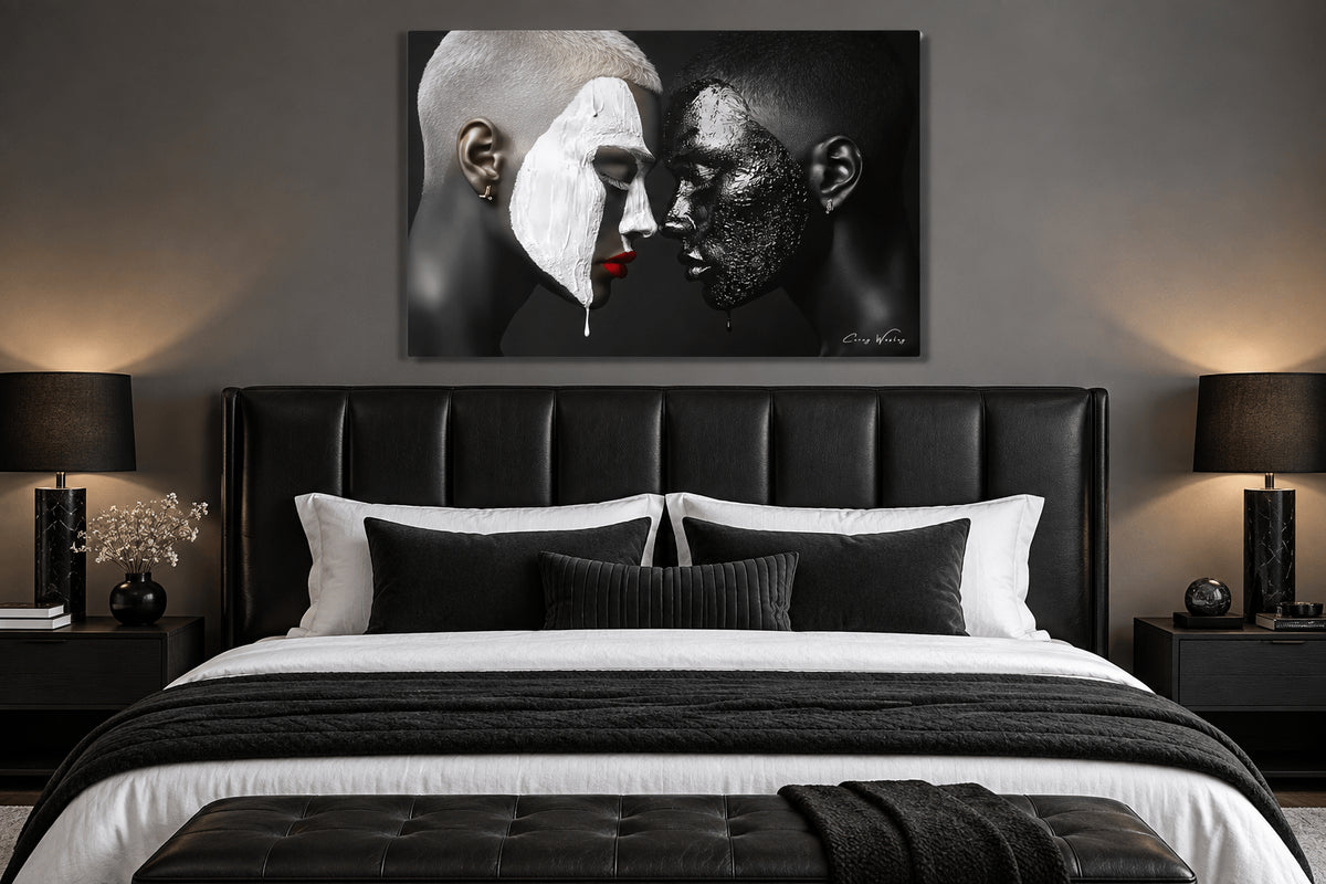 Irreversible Split by Corey Wesley, 36 × 24 in High-gloss aluminum contemporary artwork, Milton Wes Art. view 2