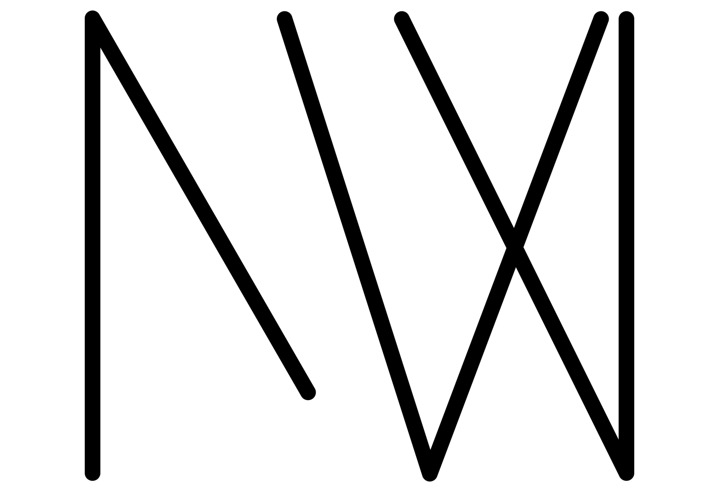 Milton Wes Art signature logo