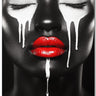 Poured Clean — one of one aluminum artwork by Harlem artist Corey Wesley, 24x36, Milton Wes Art NYC