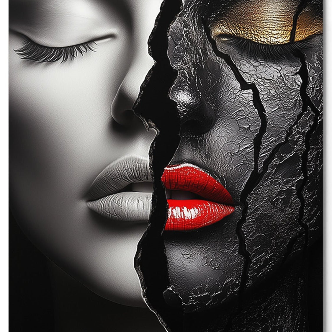 Seconds — one of one aluminum artwork by Harlem artist Corey Wesley, 24x36, Milton Wes Art NYC