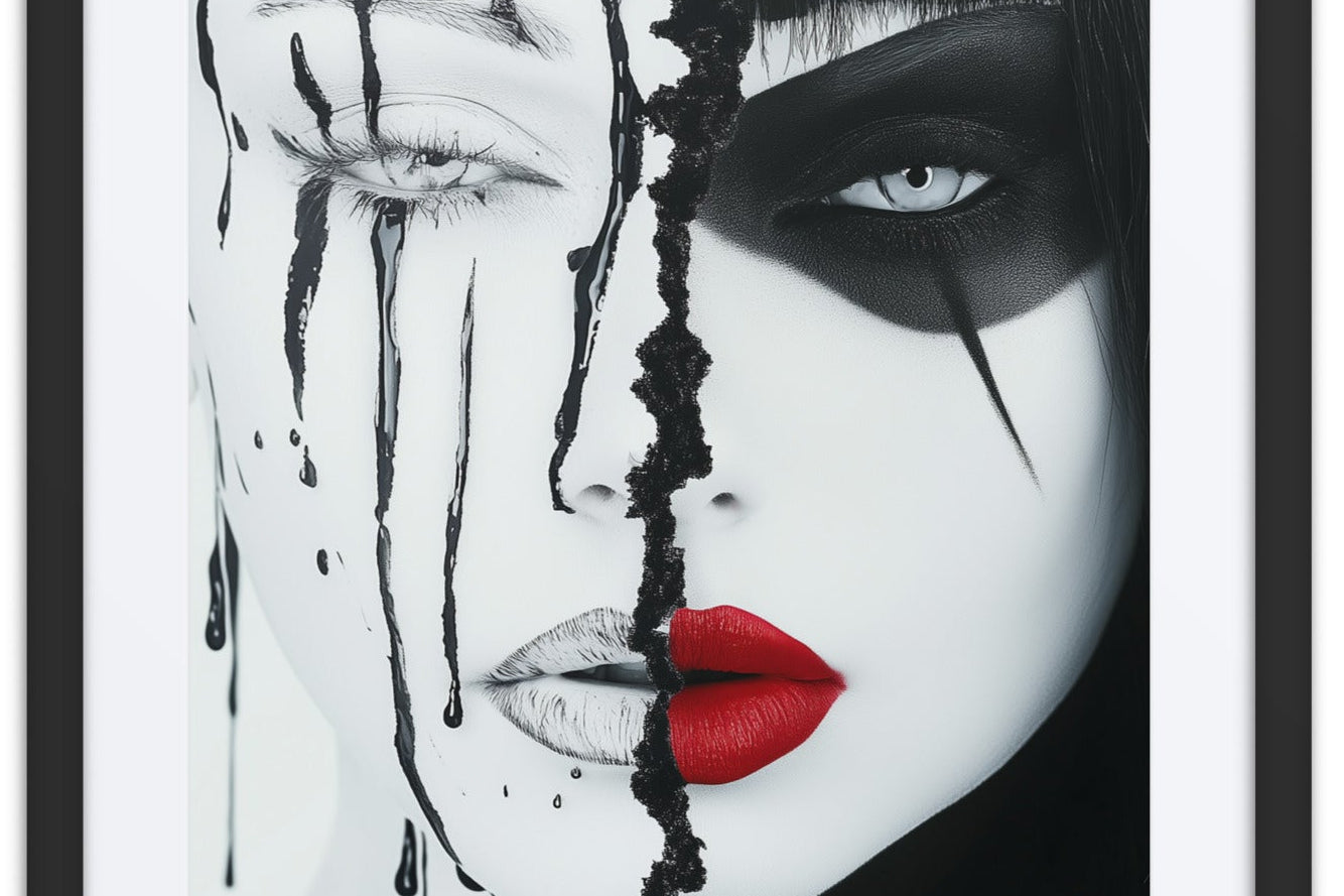 The Villain They Made The Child I Still Am - Milton Wes Art contemporary aluminum portrait social commentary