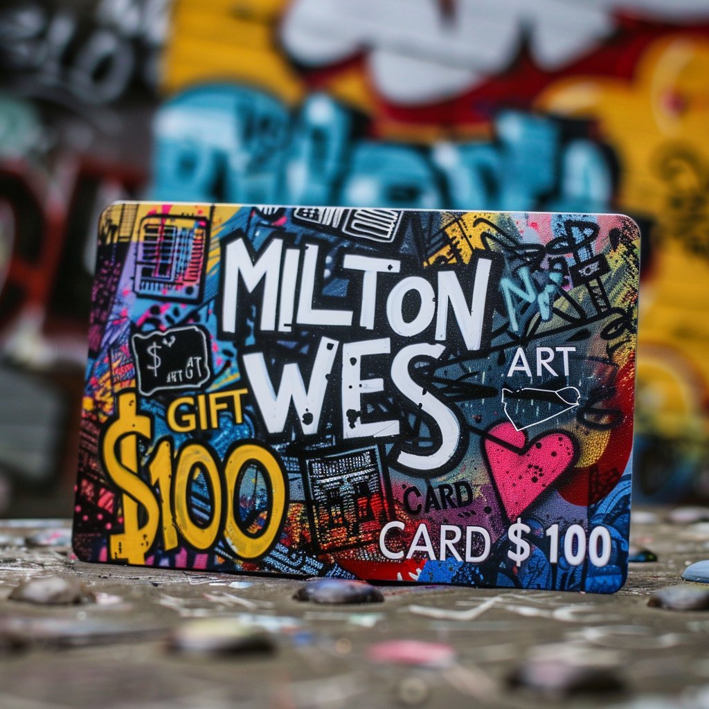 Exclusive Digital Gift Cards - Milton Wes Art Gift Cards