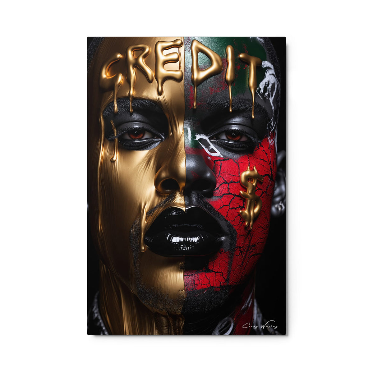 What Credit Costs by Corey Wesley,   contemporary artwork, Milton Wes Art. view 1