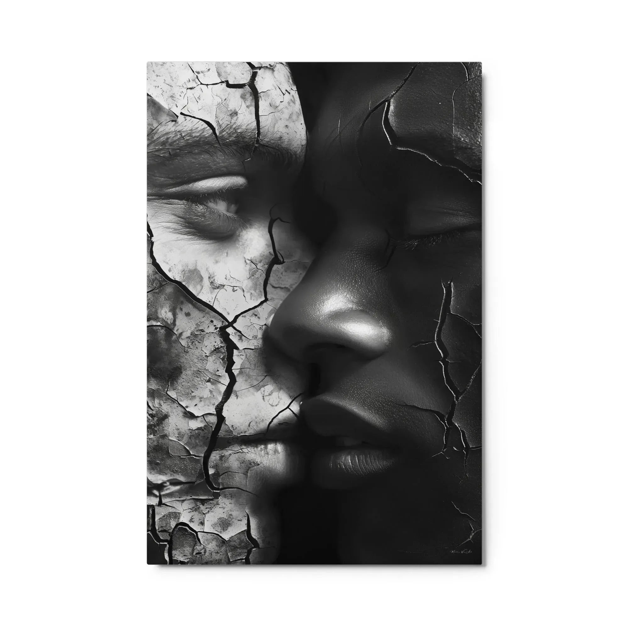 Luxury Metal Wall Art – Blended Love - Milton Wes Art