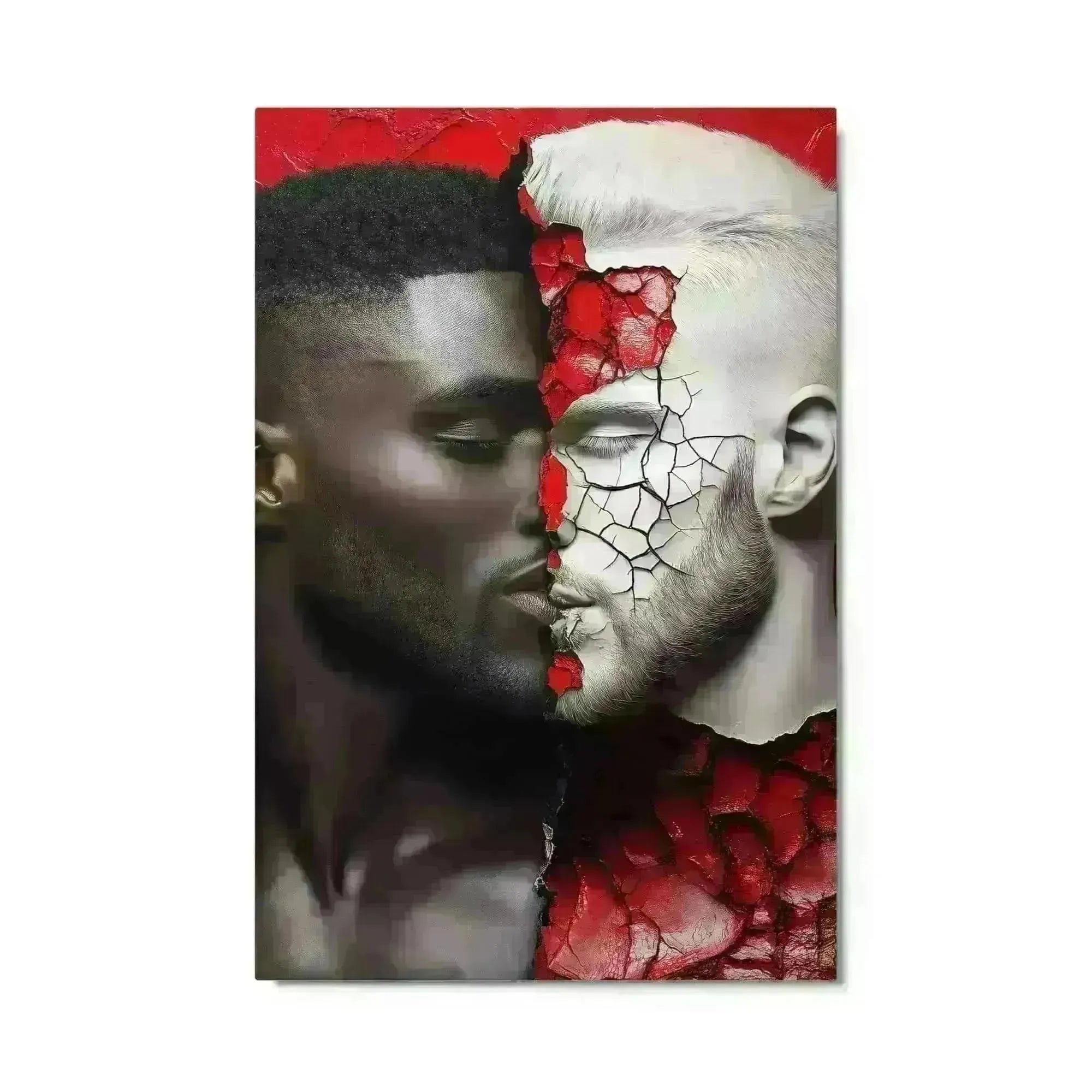 Contemporary wall art in metal finish by Corey Wesley, ideal for collectors.