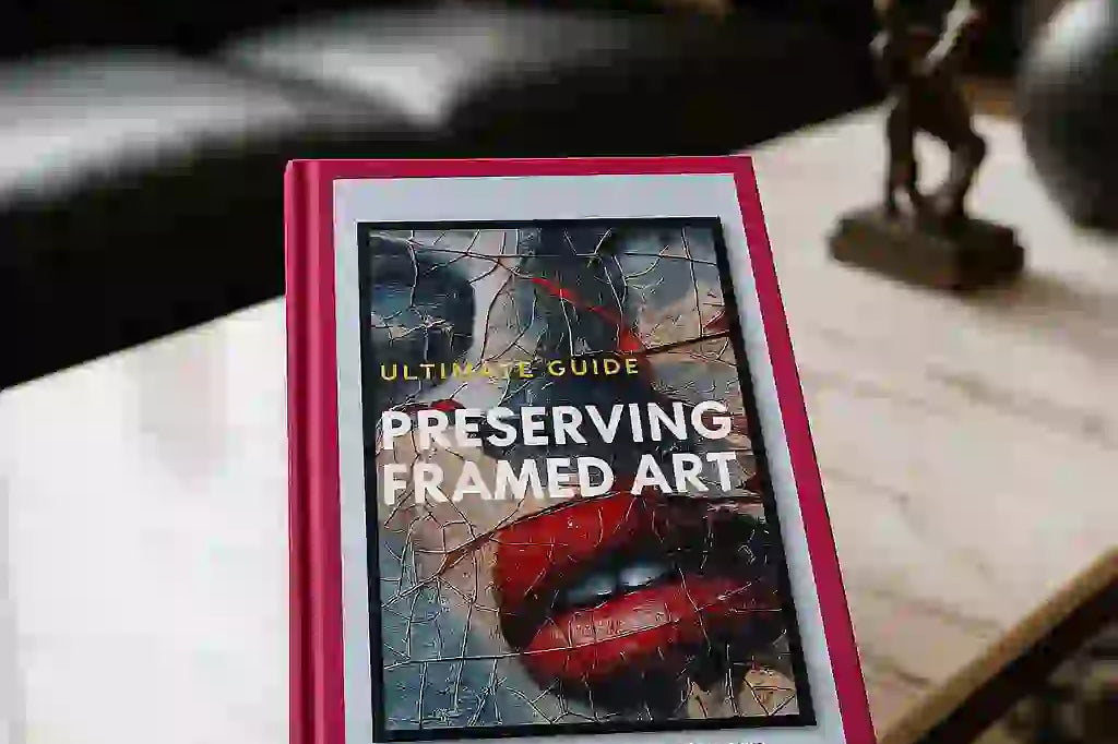 Collector’s Essential promo for luxury art care book by Corey Wesley with red and black body art