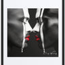 Presence Undiminished — one of one framed artwork by Harlem artist Corey Wesley, 24x36, Milton Wes Art NYC