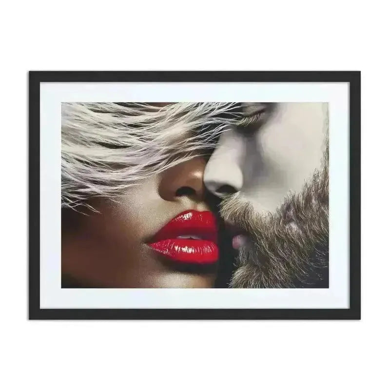 NYC-based artist Corey Wesley's exclusive wall art in luxury frame.