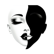 Milton Wes Art by Corey Wesley official black and white logo