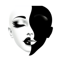 Milton Wes Art by Corey Wesley official black and white logo