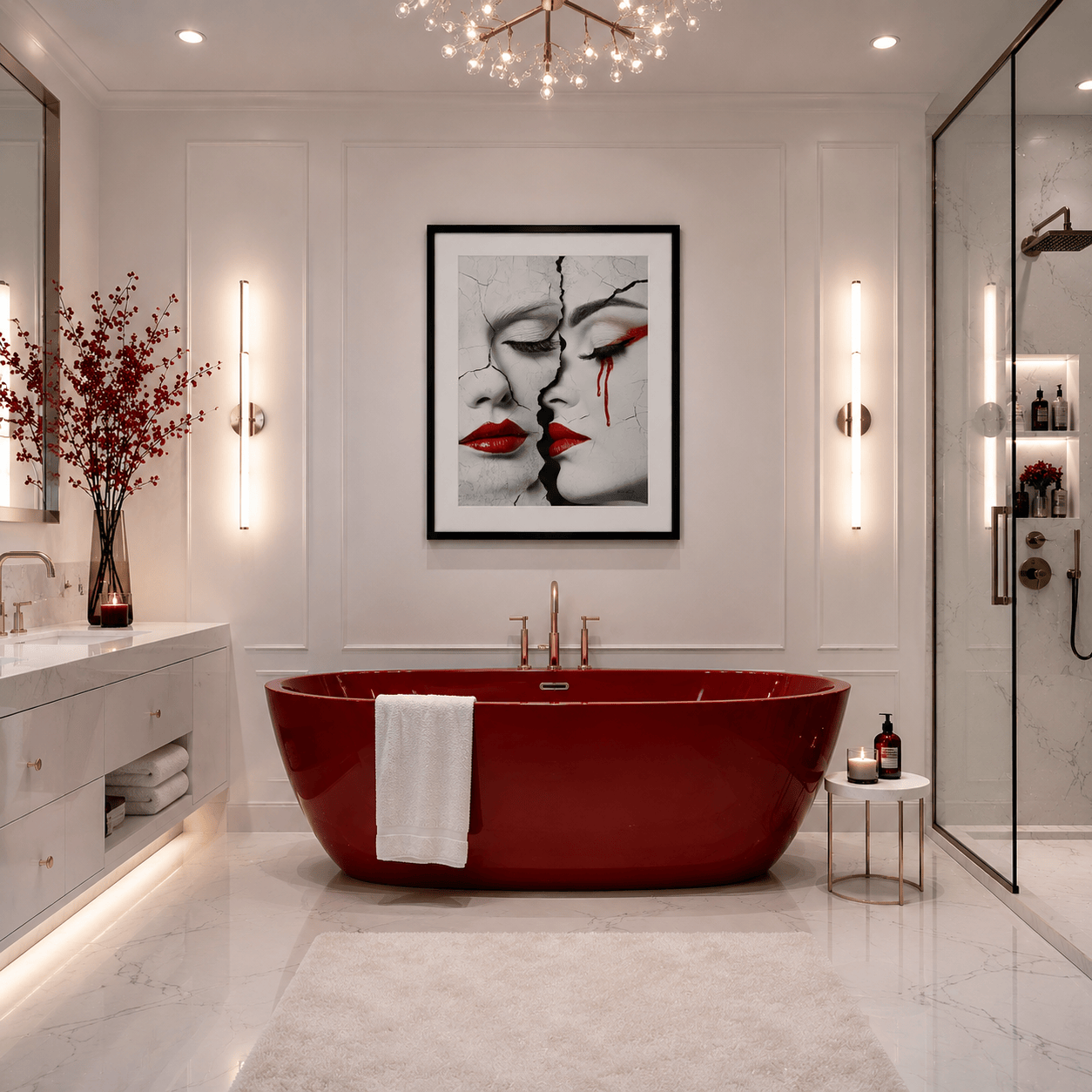 Reflections by Corey Wesley, 18 × 24 in Framed Artwork contemporary artwork, Milton Wes Art. view 2