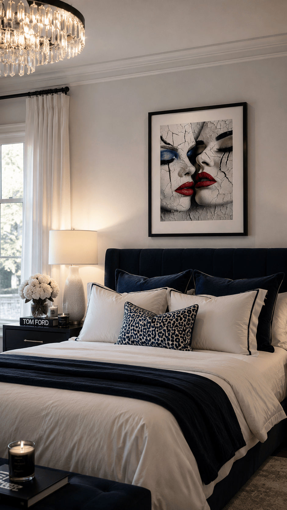 The Allure by Corey Wesley, 18 × 24 in Framed Artwork contemporary artwork, Milton Wes Art. view 2