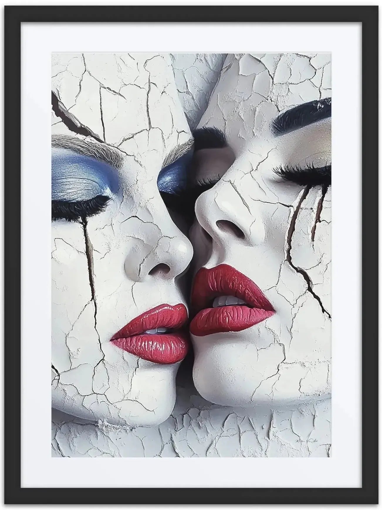 The Allure by Corey Wesley, 18 × 24 in Framed Artwork contemporary artwork, Milton Wes Art. view 3